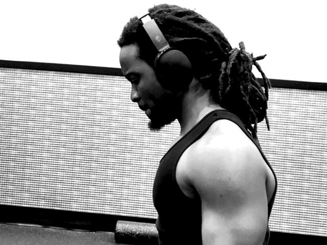 Marx training in the gym
